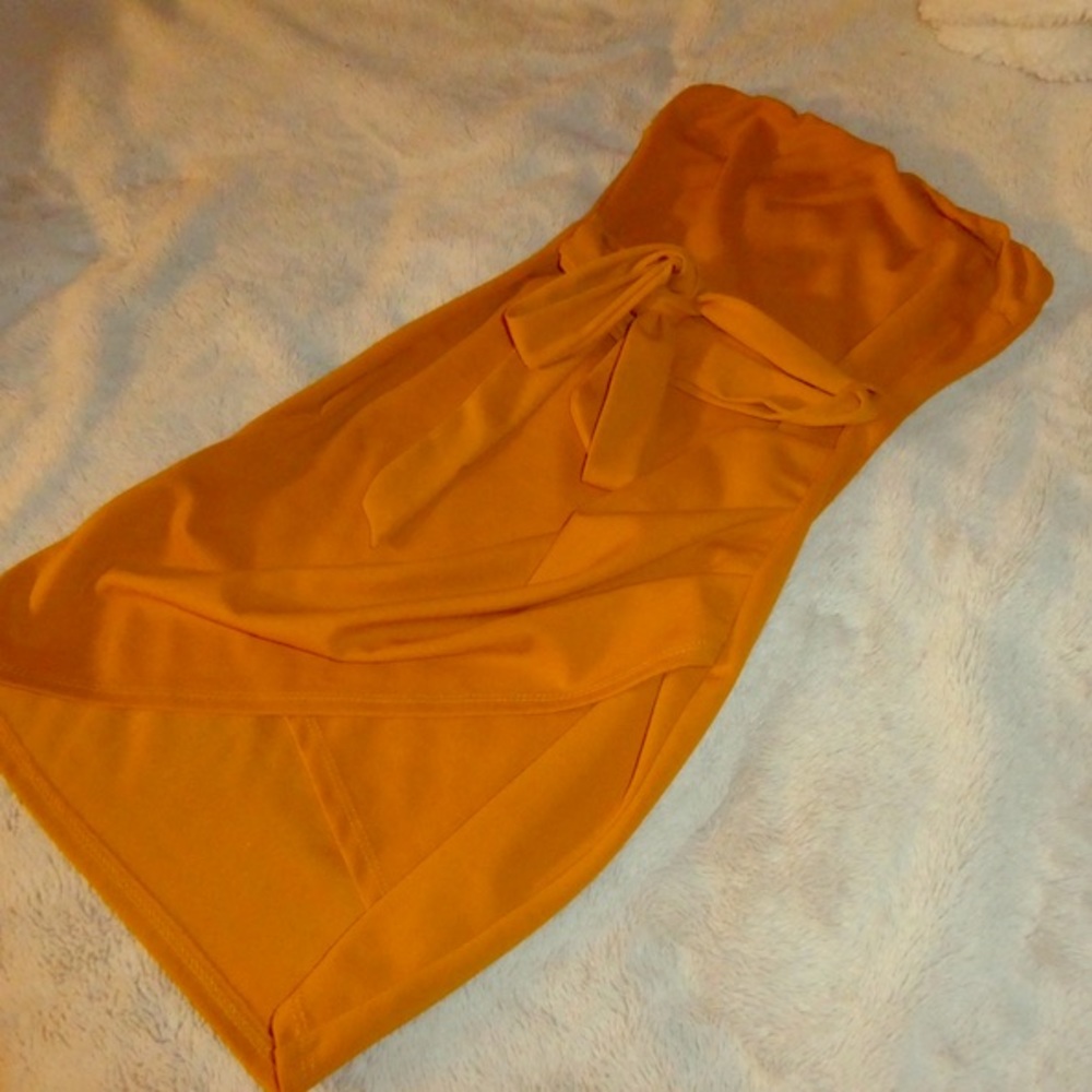 yellow/orange cute dress